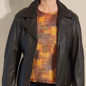 Harley-Davidson Women's Vintage Brown Leather Jacket